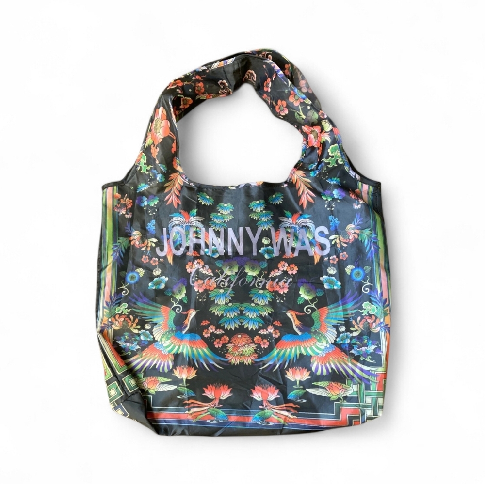 Johnny Was California Boho Reusable Grocery‎ Shopping Bag Tote